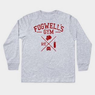 Fogwell's Gym Kids Long Sleeve T-Shirt